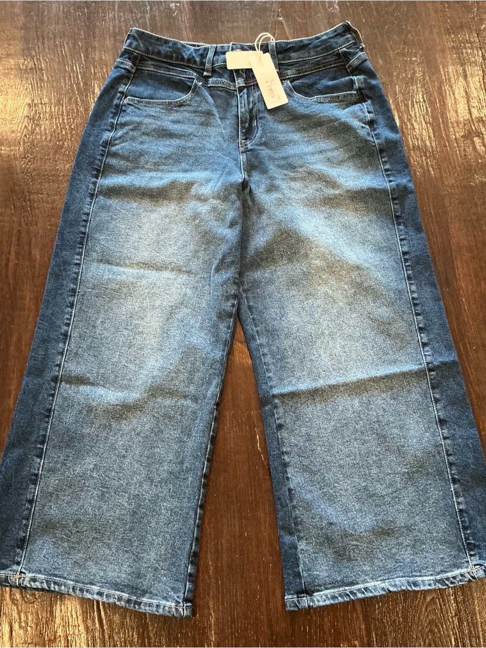 Altar’d State Dark Wash Wide Leg Jeans Size 32 NWT